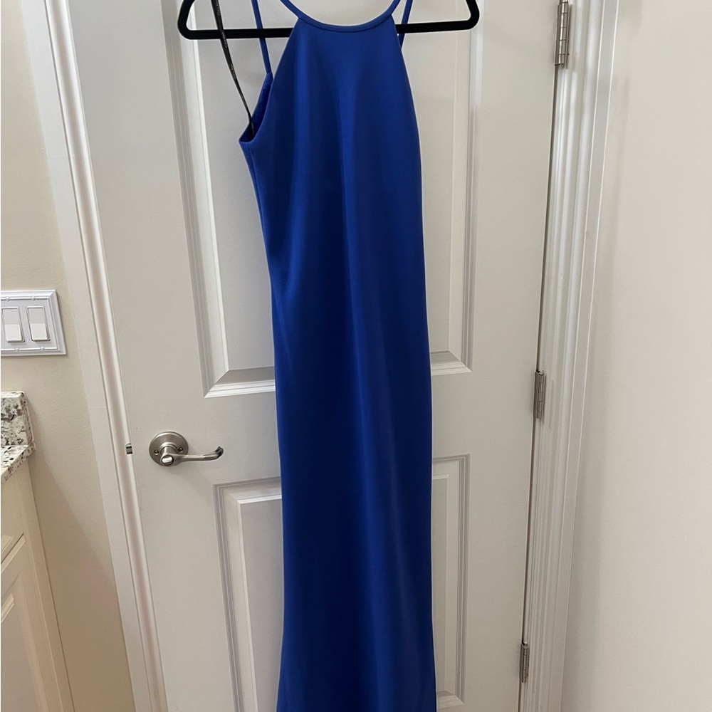 Calvin Klein Royal Blue Maxi Dress